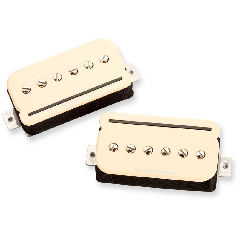PASTILLA HUMBUCKER SEYMOUR DUNCAN SHPR-1S P-RAILS SET CREAM