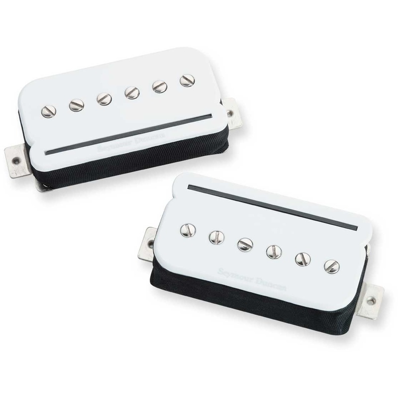 PASTILLAS HUMBUCKER SEYMOUR DUNCAN SHPR-1S P-RAILS SET WH