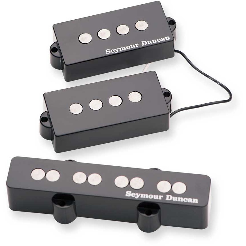 PASTILLAS SEYMOUR DUNCAN QUARTER POUND P-J SET