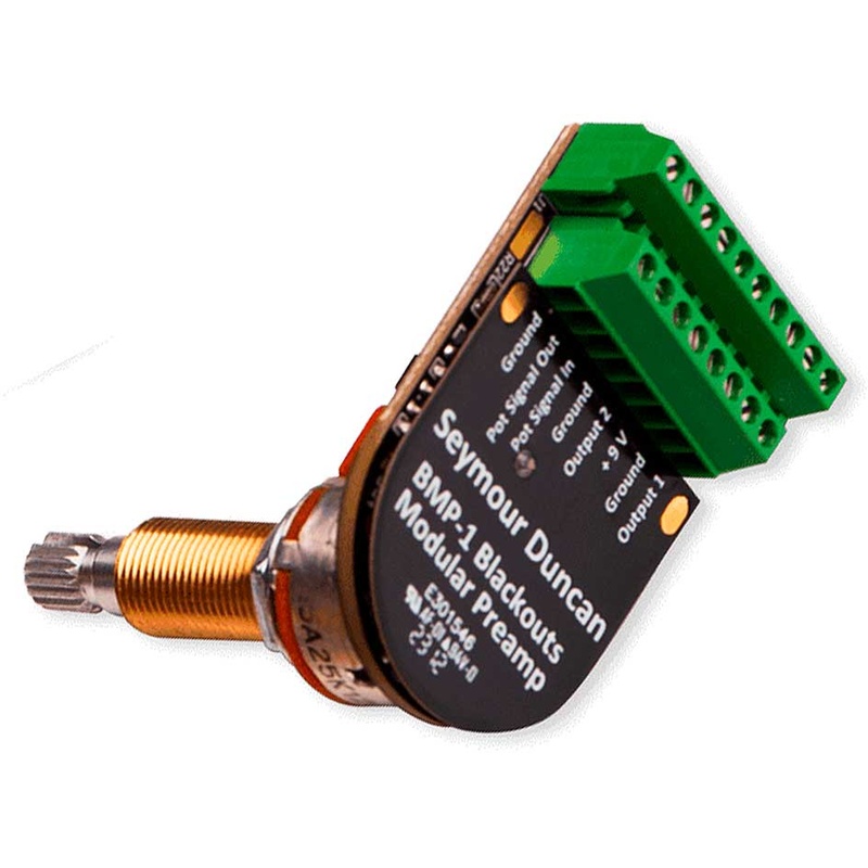 PREAMP SEYMOUR DUNCAN BMP-1 BKOUTS MODULAR PRE STD POT