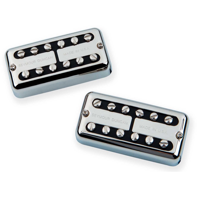 Pastilla Humbucker Seymour Duncan Psyclone Vintage Nickel Cover Set