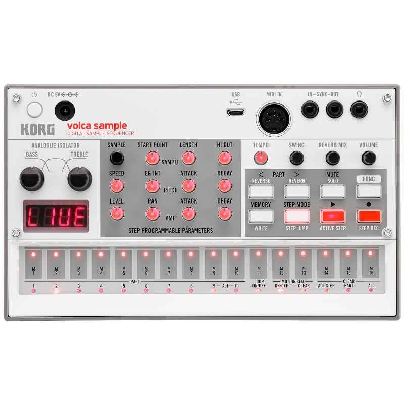 Sampler Portátil Korg Volca Sample 2