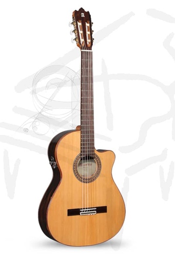 [00000013854] GUITARRA ALHAMBRA IBERIA ZIRICOTE CTW E8