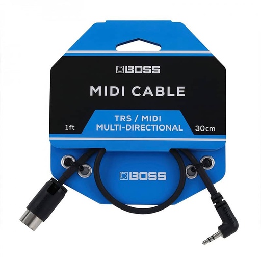 [00000004884] CABLE MIDI BOSS BMIDI-1-35 DIN/TRS 30CM