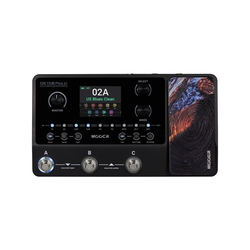 Pedalera Multi-Efectos De Suelo Mooer Ge 150 Plus Li