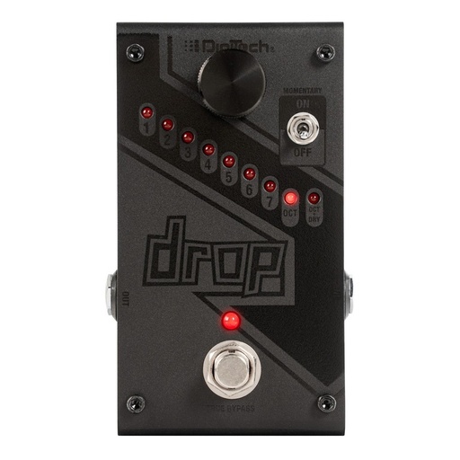 Pedal Octavador/Pitch Digitech - Dod Black Drop Limited Edition Bk