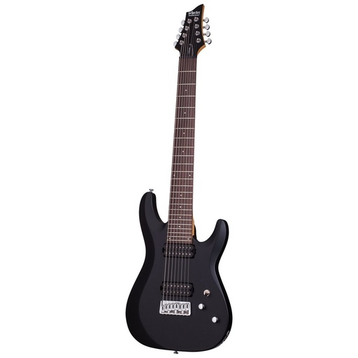 Guitarra Eléctrica Schecter C-8 Deluxe 7-String Sbk