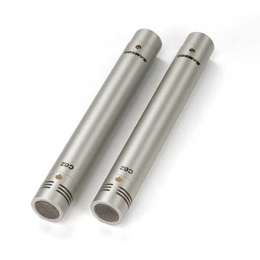 Mic Condensador Samson C02 Pair