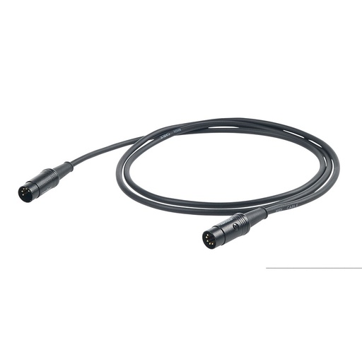 Cable Midi Proel Chl400Lu5 Bk