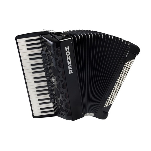 Acordeón Hohner Amica Forte Iv 120 Bk
