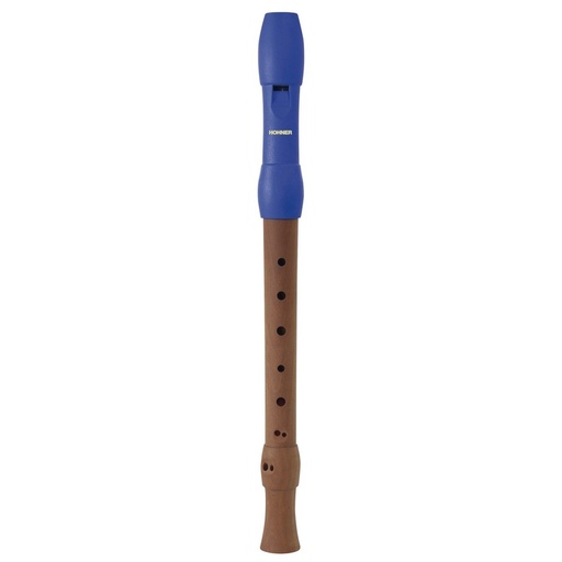 Flauta Soprano Hohner B95862 Azul Barroca