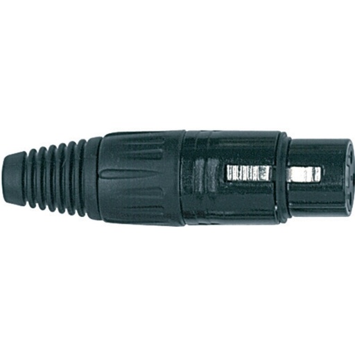 Conector Xlr Proel Xlr3F Bk