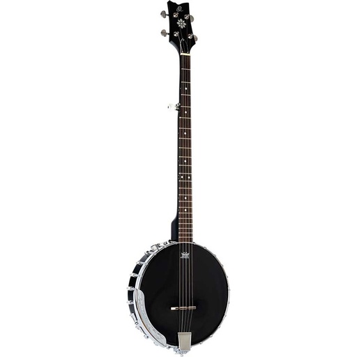 Banjo Electrificado Ortega Obje250Op Bk