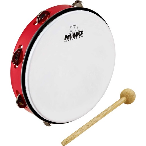 Pandereta Con Parche Nino Percussion 24R