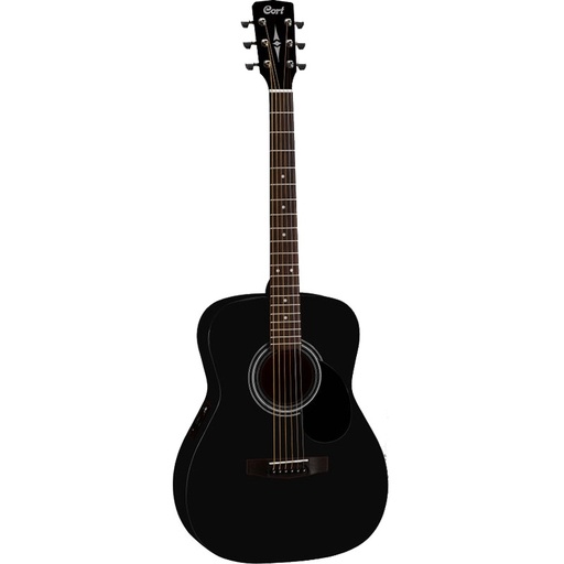 Guitarra Electroacustica Cort Af510E Bk