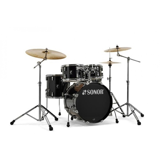 Set De Batería Acustica Sonor Aq1 Stage Pb Bk