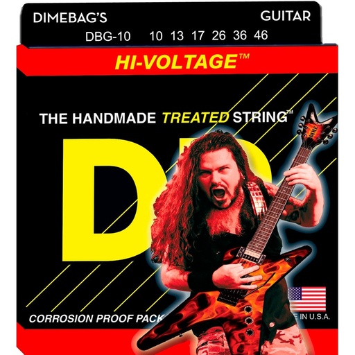 Cuerdas Guitarra Eléctrica Dr Dimebag 10-13-17-26-36-46