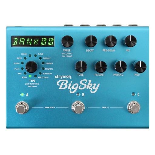 Pedal Reverb Strymon Big Sky