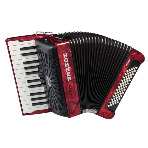 Acordeon De Piano Cromático Hohner Bravo Ii 60 A16972 Silentkey
