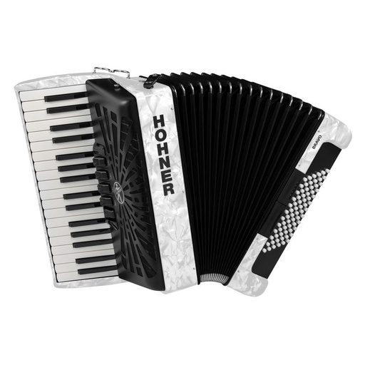 Acordeon De Piano Cromatico Hohner Bravo Iii 72 Wh A16612 Silentkey