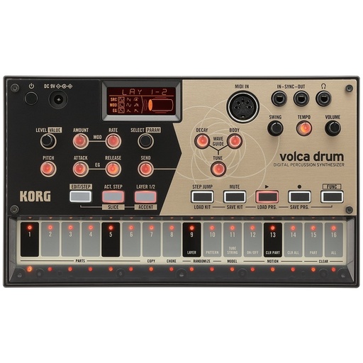 Modulo De Sonidos Korg Volca Drum