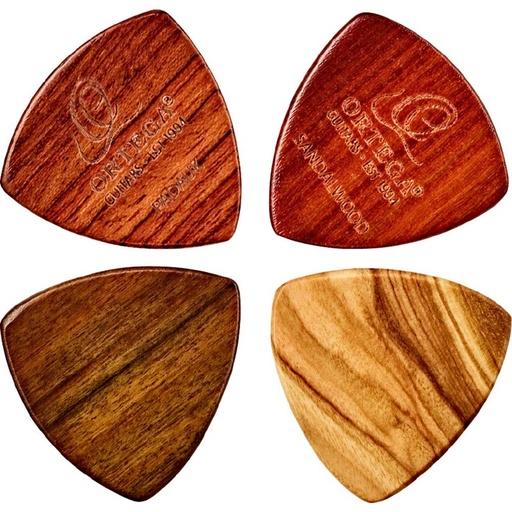 Púas De Madera Ortega Pack 4