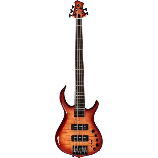 Bajo Sin Trastes Marcus Miller M7 Alder-5 Fretless (2Nd Gen) Brs Brown Sunburst