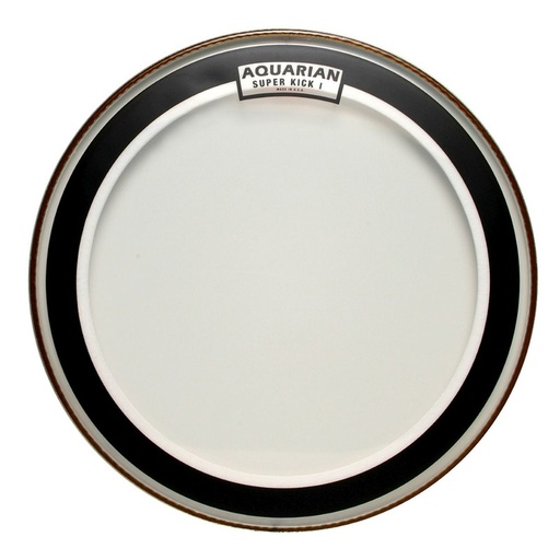 Parche De Bombo Aquarian Ski22 Superkick I Transparent