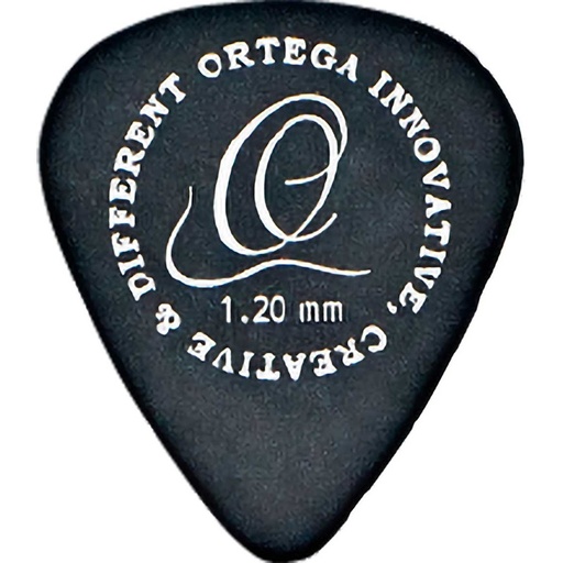 Púas De Guitarra Ortega Ogpst12-120 Bk