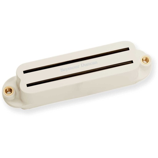Pickup Humbucker Seymour Duncan Shr-1N Hot Rails For Strat Parchmet