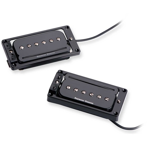 Pastilla Humbucker Seymour Duncan P-Rails W/Lp Triple Shot Set Bk