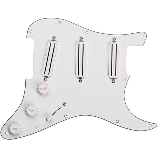 Pickgrd Assy Seymour Duncan Triple Rails Wh