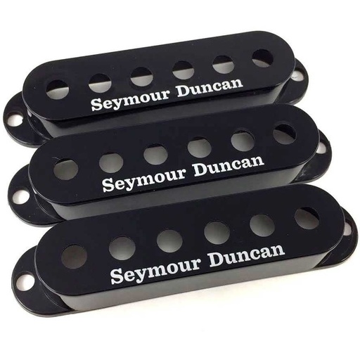 Cover De Guitarra Seymour Duncan Strat Cover Bk Set 3 Logo